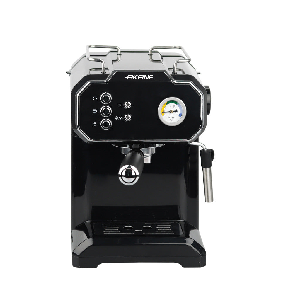 AKANE Cross-border European Standard Household Small Semi-Automatic High-Pressure Steam Milk Frother Office Italian Coffee Machine