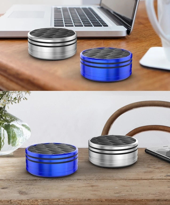 M3M1Bluetooth Speaker Case Mini TWS Portable Speaker Enclosure Kit AI Smart Case Bluetooth Aluminum Case