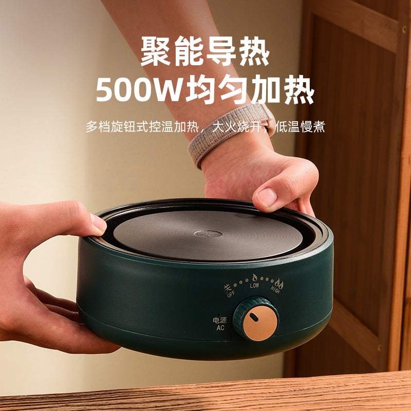 Mini Coffee Heater Electric Stove Wine Warmer Insulation Stove Constant Temperature Stove Milk Warmer Moka Stove Tea Maker for Home Use