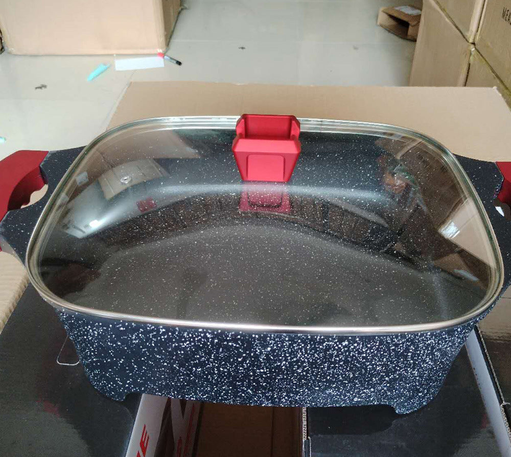 10L Electric Hot Pot Multi-Functional Electric Heating Pot Multi-Functional Cooking Pot Gift Integrated Electric Hot Pot