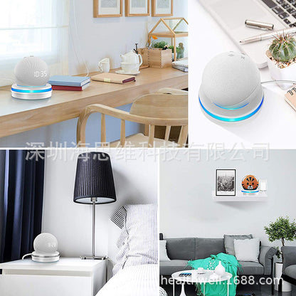 Echo Dot 4th/5th Desktop Stand Smart Home Speaker Accessories Storage Power Cord Holder