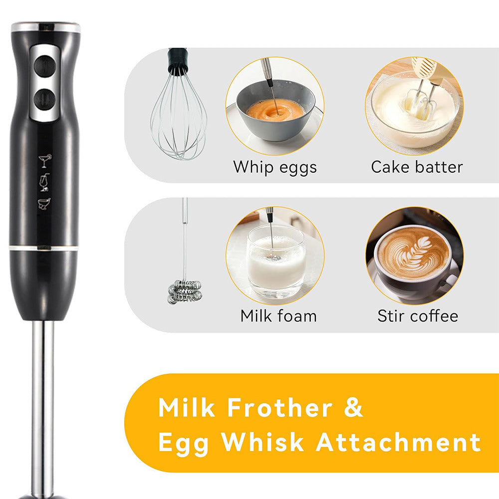 Standard Handheld Electric Stirrer 5-in-1 Household Baby Food Processor Multi-Functional Meat Grinder400W