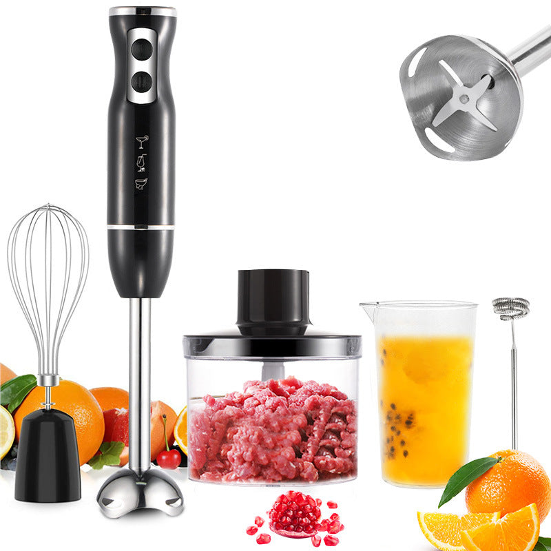 Standard Handheld Electric Stirrer 5-in-1 Household Baby Food Processor Multi-Functional Meat Grinder400W
