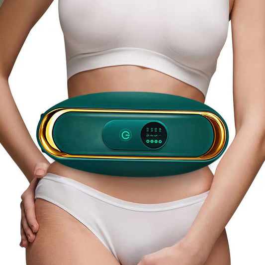 Heating Vibration Massage Belt Fitness Abdominal Massager Belly Massager Belly Artifact Shaking Machine