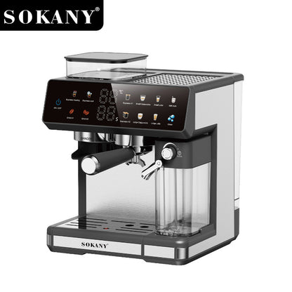 Cross-Border Delivery Coffee machine Italian Coffee Machine20Bar Household High-Pressure Extraction Concentrated Milk Frother