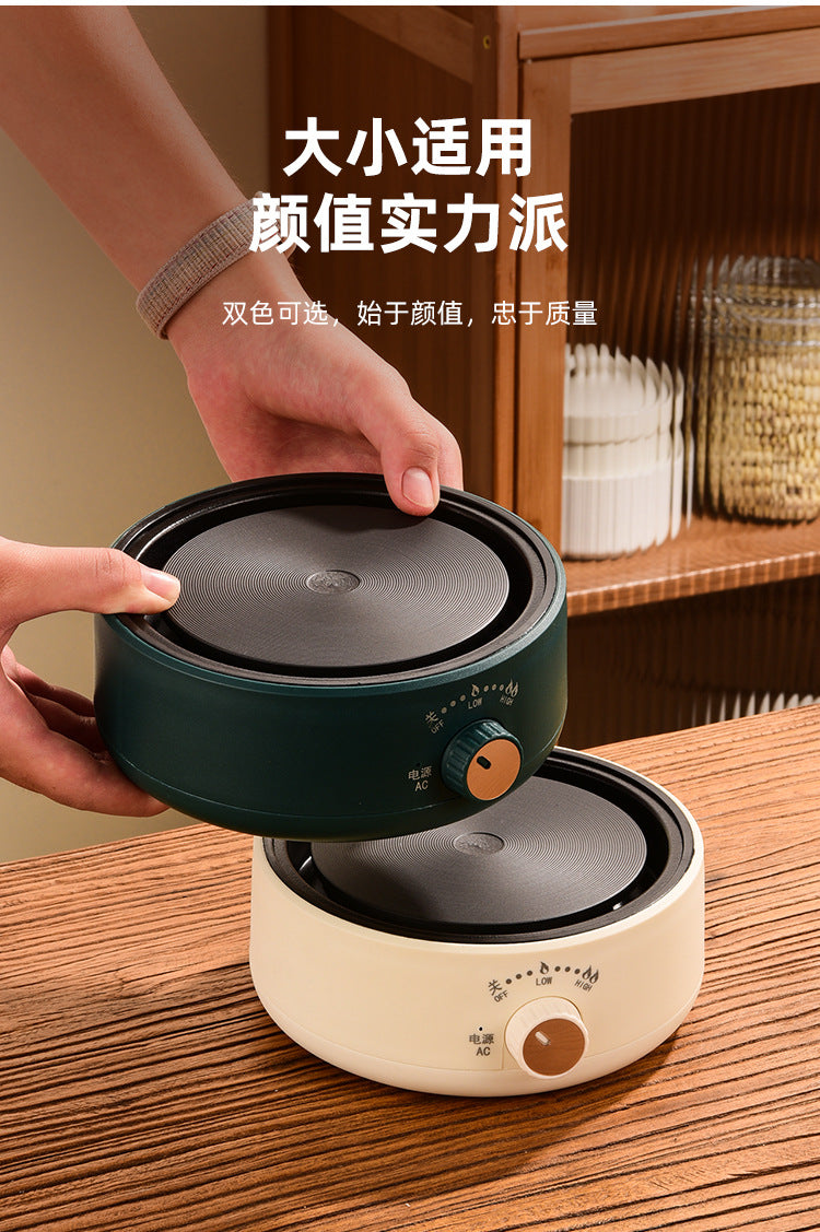Mini Coffee Heater Electric Stove Wine Warmer Insulation Stove Constant Temperature Stove Milk Warmer Moka Stove Tea Maker for Home Use