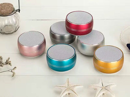 M3M1Bluetooth Speaker Case Mini TWS Portable Speaker Enclosure Kit AI Smart Case Bluetooth Aluminum Case