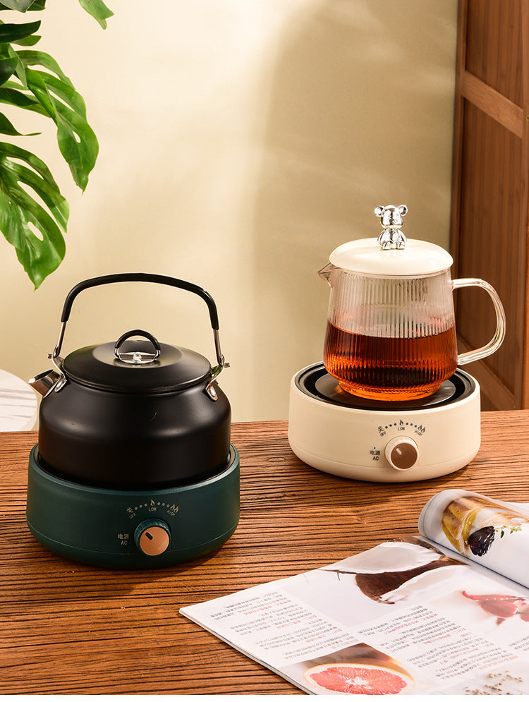 Mini Coffee Heater Electric Stove Wine Warmer Insulation Stove Constant Temperature Stove Milk Warmer Moka Stove Tea Maker for Home Use
