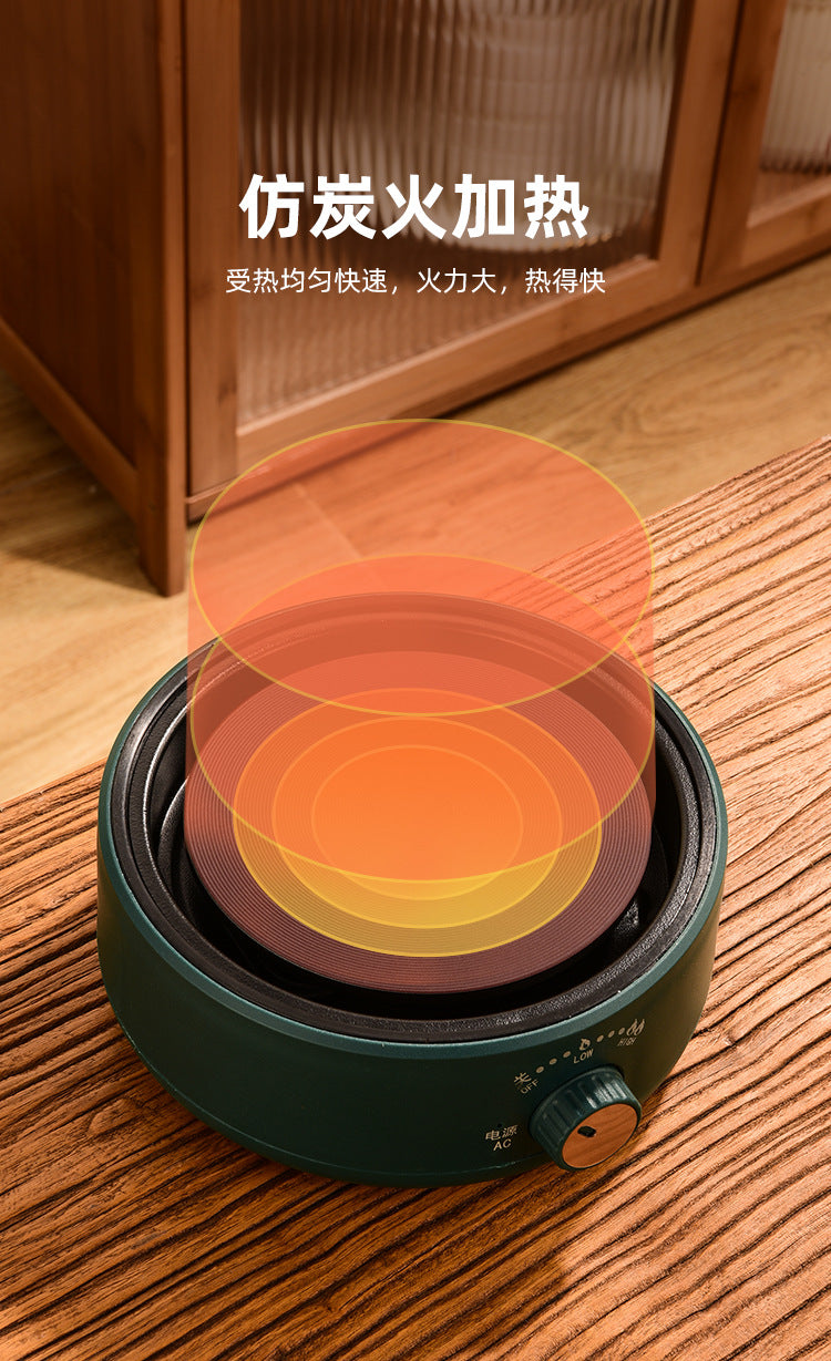 Mini Coffee Heater Electric Stove Wine Warmer Insulation Stove Constant Temperature Stove Milk Warmer Moka Stove Tea Maker for Home Use