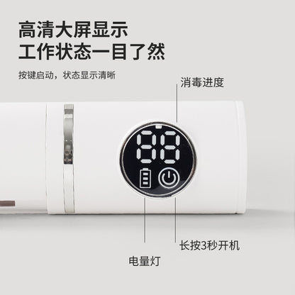 New Toothbrush Sterilizer UV UV Sterilization Air-Drying Toothbrush Disinfection Box Bathroom Toothbrush Holder No Drilling Required