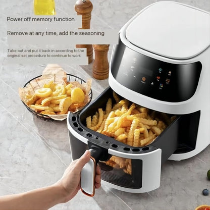 Air Fryer Household Intelligent Multi-Functional Large Capacity Visible French Fries Electric Mechanical Oven Dropshipping Export Airfryer