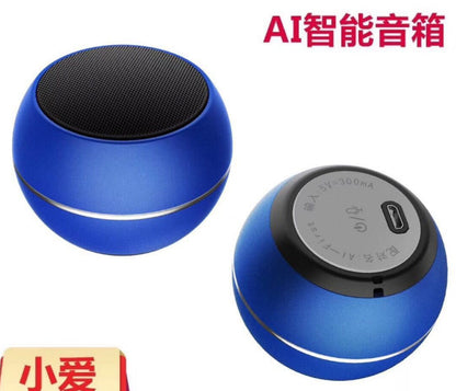 M3M1Bluetooth Speaker Case Mini TWS Portable Speaker Enclosure Kit AI Smart Case Bluetooth Aluminum Case
