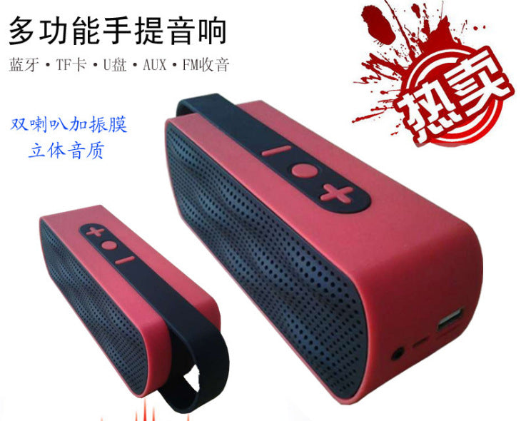 M3M1Bluetooth Speaker Case Mini TWS Portable Speaker Enclosure Kit AI Smart Case Bluetooth Aluminum Case