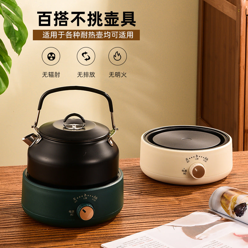 Mini Coffee Heater Electric Stove Wine Warmer Insulation Stove Constant Temperature Stove Milk Warmer Moka Stove Tea Maker for Home Use