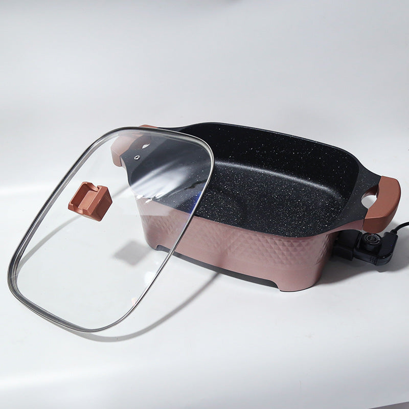 10L Electric Hot Pot Multi-Functional Electric Heating Pot Multi-Functional Cooking Pot Gift Integrated Electric Hot Pot