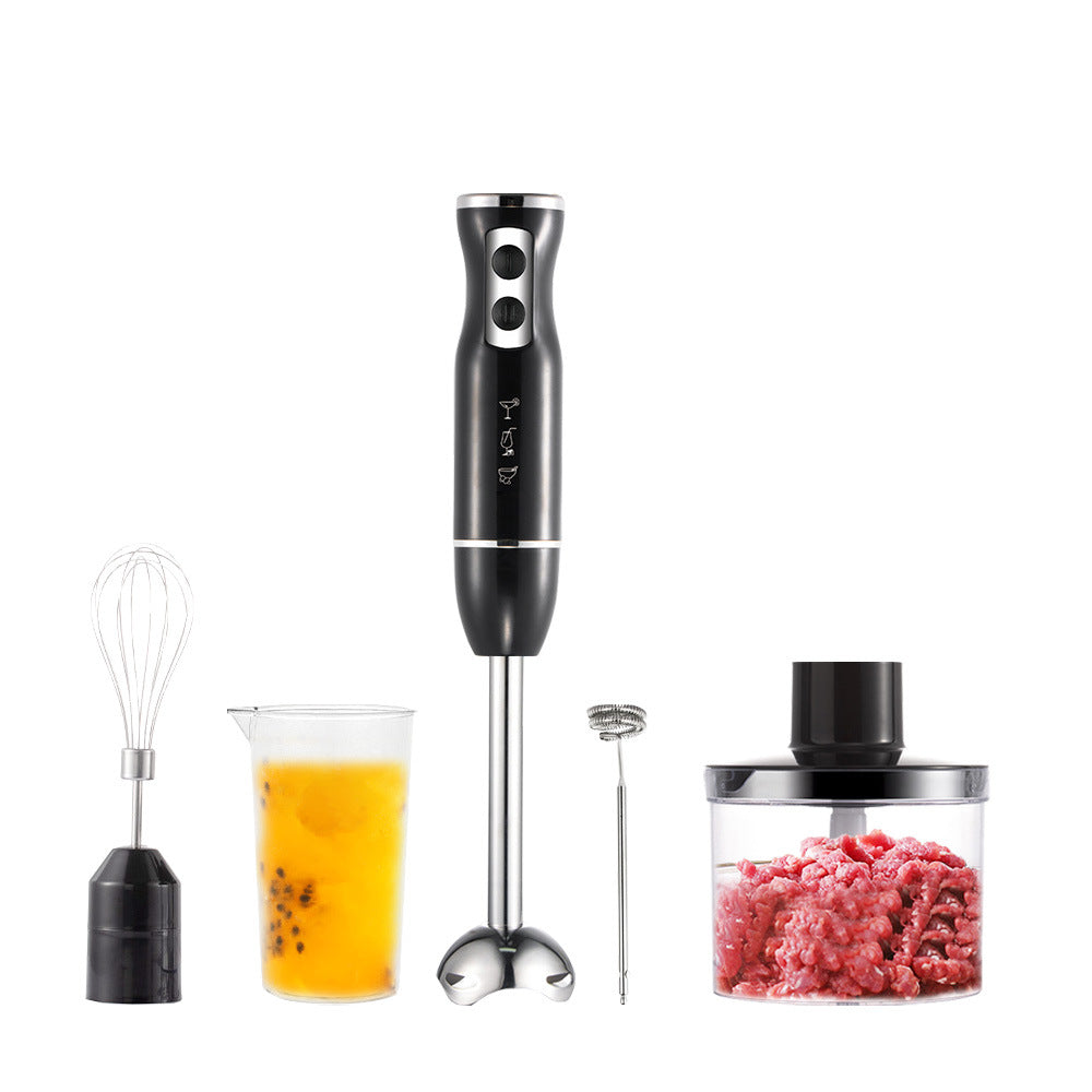 Standard Handheld Electric Stirrer 5-in-1 Household Baby Food Processor Multi-Functional Meat Grinder400W