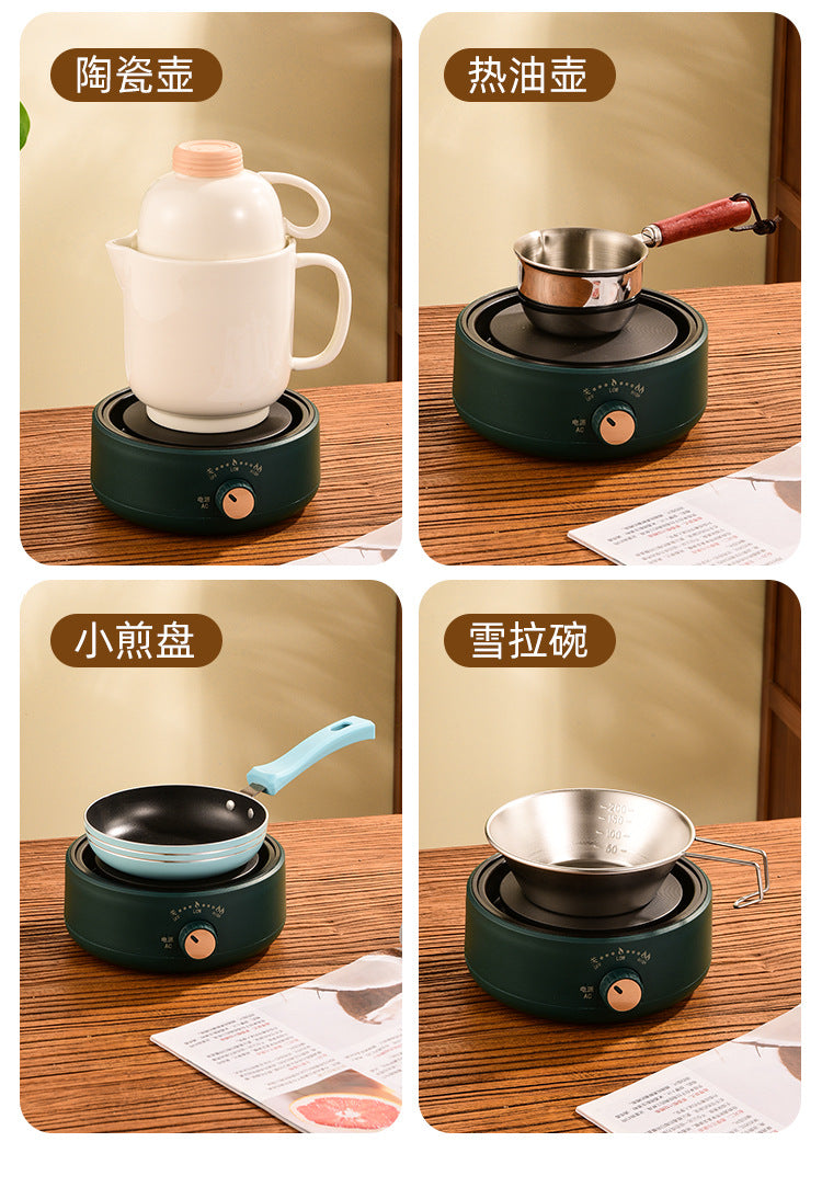 Mini Coffee Heater Electric Stove Wine Warmer Insulation Stove Constant Temperature Stove Milk Warmer Moka Stove Tea Maker for Home Use