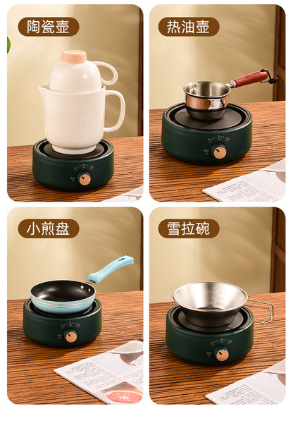 Mini Coffee Heater Electric Stove Wine Warmer Insulation Stove Constant Temperature Stove Milk Warmer Moka Stove Tea Maker for Home Use