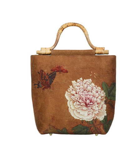 [2026 Collection] "Fanghua" Series: Chinese-style Evening Handbag with Woven Handle