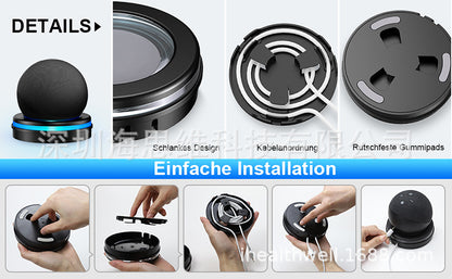 Echo Dot 4th/5th Desktop Stand Smart Home Speaker Accessories Storage Power Cord Holder