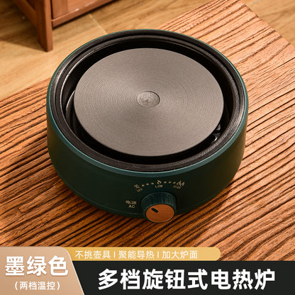 Mini Coffee Heater Electric Stove Wine Warmer Insulation Stove Constant Temperature Stove Milk Warmer Moka Stove Tea Maker for Home Use