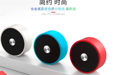 M3M1Bluetooth Speaker Case Mini TWS Portable Speaker Enclosure Kit AI Smart Case Bluetooth Aluminum Case