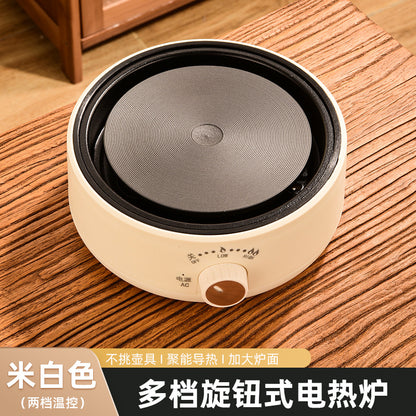 Mini Coffee Heater Electric Stove Wine Warmer Insulation Stove Constant Temperature Stove Milk Warmer Moka Stove Tea Maker for Home Use